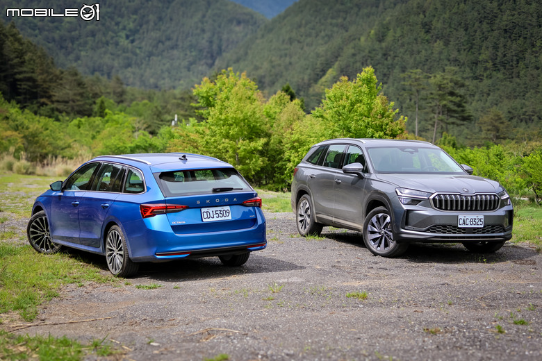 Skoda Kodiaq & Octavia Combi 4x4 雙車型試駕｜輕鬆暢快穿梭於山林、體驗武陵農場之美！