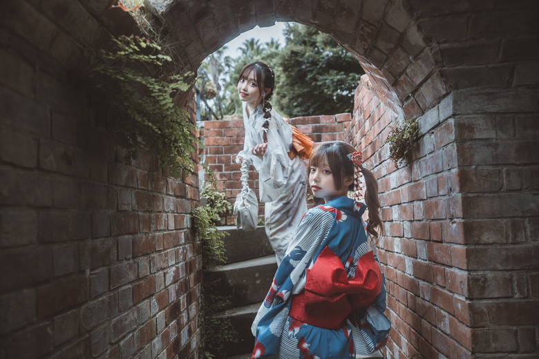浴衣 JK 漫步鎌倉 with 28-70mm F2