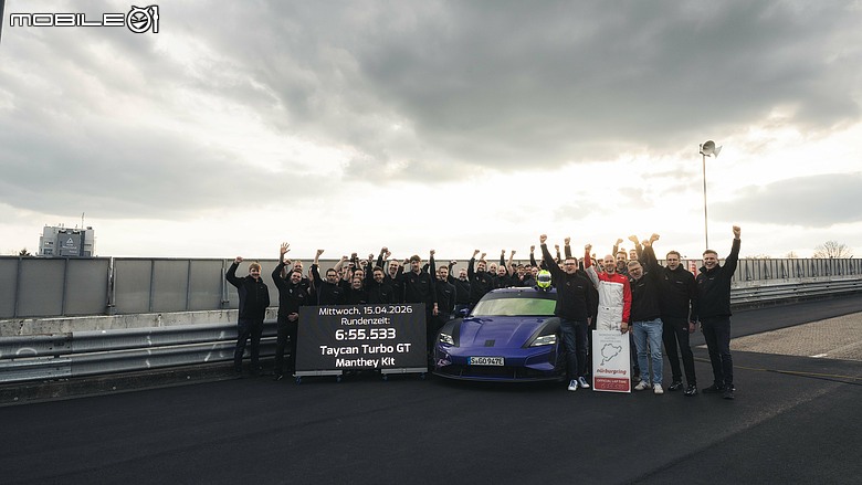 【海外新訊】紐北紀錄再刷新,Porsche Taycan Turbo GT with Manthey Kit以6分55秒533超越Taycan Turbo GT with Weissach Package多達12秒!