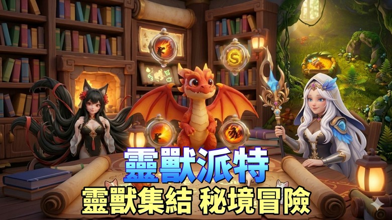 《靈獸派特 - Idle RPG》開局只有一顆蛋 你能培養出最強神獸嗎？| 化身真正的馴獸大師！孵化巨龍、獨角獸、雪人等超萌靈獸 AFK放置與策略 RPG 自動戰鬥、收集金幣與神裝 一鍵收菜超輕鬆