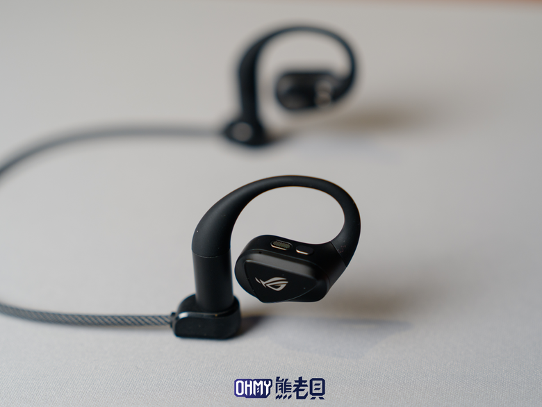 ROG Cetra Open Wireless 舒適低干擾 開放式耳掛電競耳機