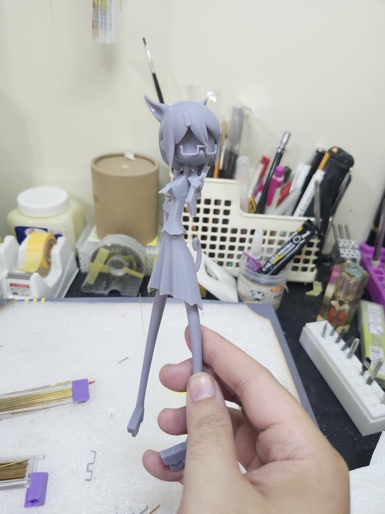 [物語系列] - 羽川 翼(3D列印件)