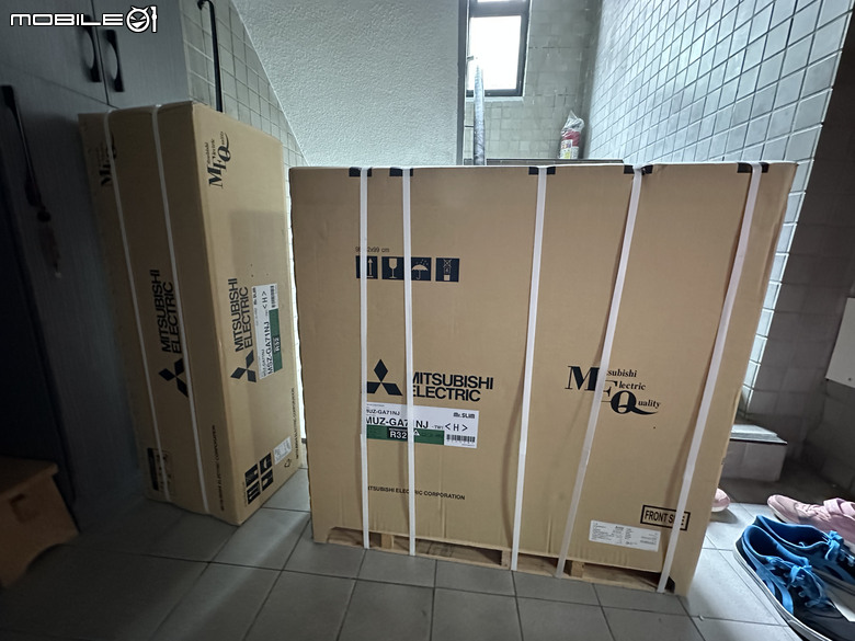 「體驗合作」三菱電機變頻空調靜音大師,GA旗艦系列一級能效變頻分離式冷暖冷氣【安裝篇】