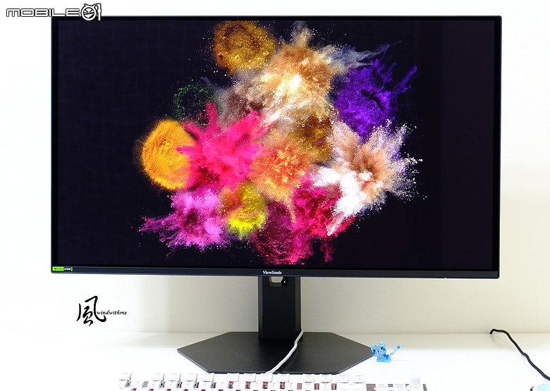 點我看大圖 ViewSonic XG2738-2K-OLED兼顧240Hz高速電競與鮮豔色彩開箱分享
