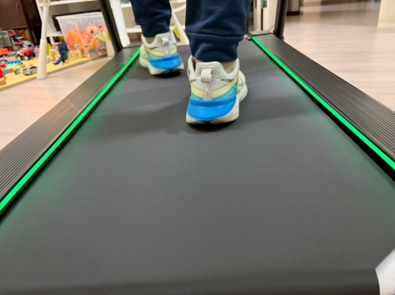 老公說他會認真跑,我才同意買的BGYM T306跑步機