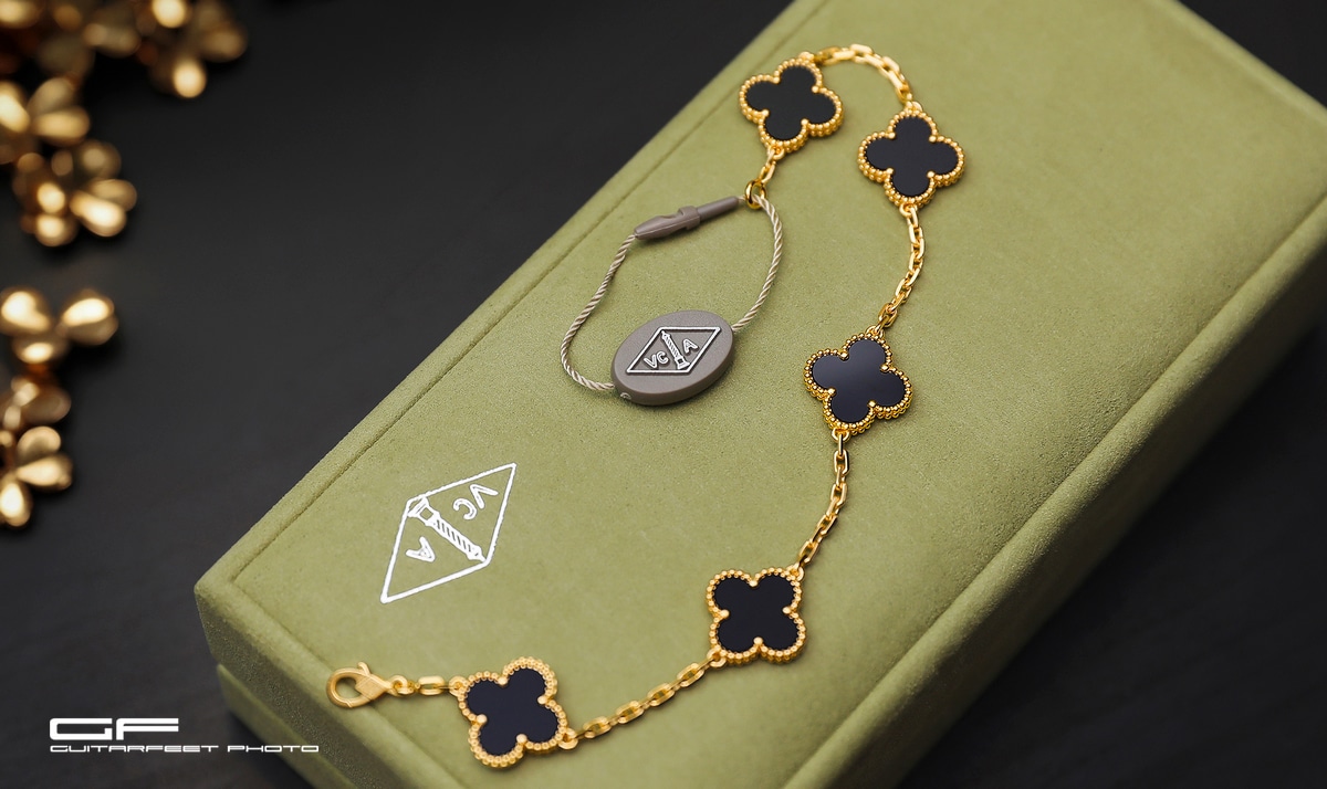 --黑金五花-- Van Cleef & Arpels 梵克雅寶 Vintage Alhambra 手鏈簡易開箱