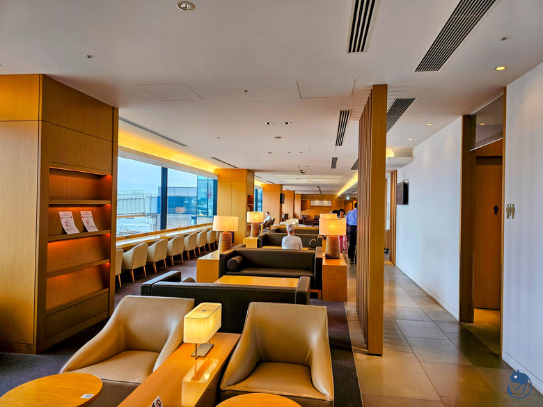 點我看大圖 日本-東京|日本航空東京成田機場櫻花商務貴賓室 Sakura Lounge 體驗紀錄