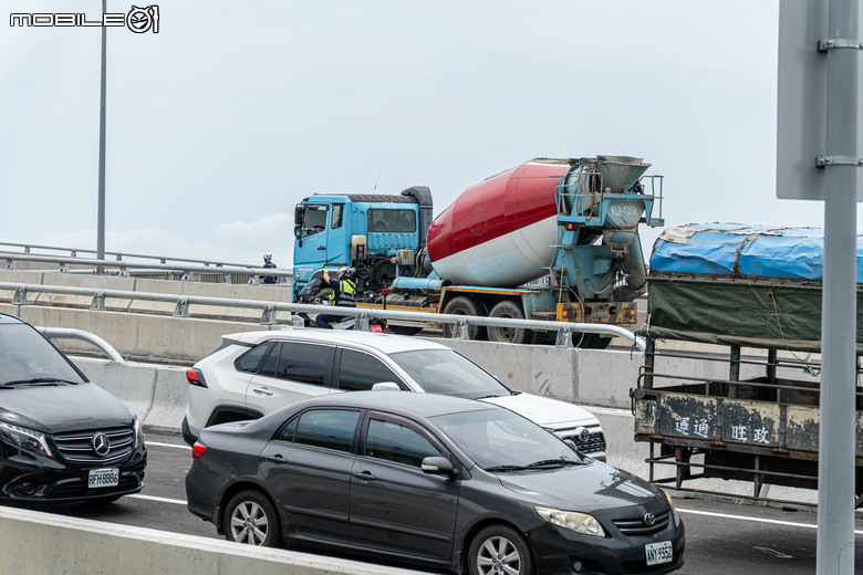 淡江大橋首通成功，淡水往返八里、林口省下約25分鐘車程。