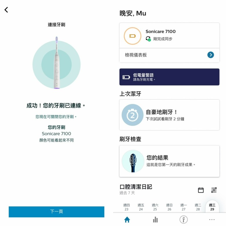 飛利浦HX7420 全能音波亮白電動牙刷 變白有感!