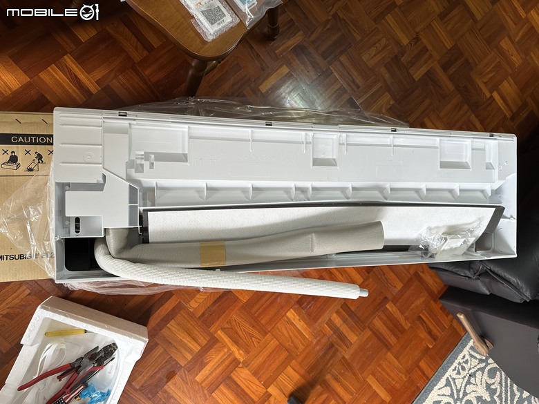 「體驗合作」三菱電機變頻空調靜音大師,GA旗艦系列一級能效變頻分離式冷暖冷氣【安裝篇】