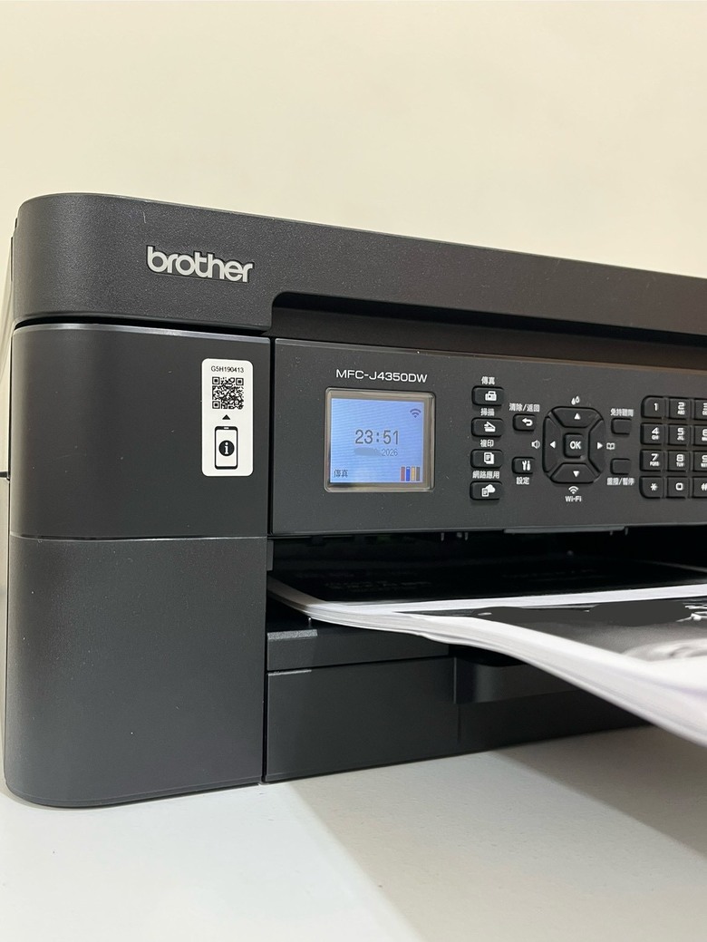 彩色連供印表機/事務機 使用心得 Brother MFC-J4350DW