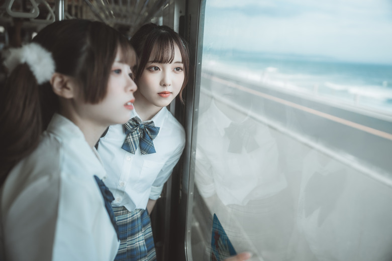 浴衣 JK 漫步鎌倉 with 28-70mm F2