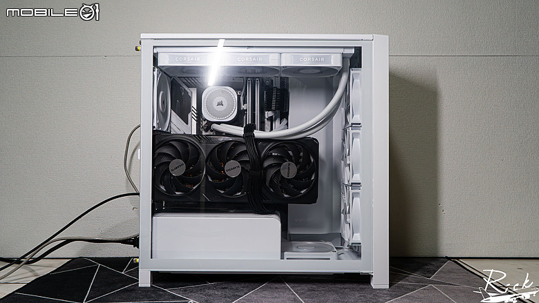 點我看大圖 【開箱】木紋靜謐氣息 | CORSAIR FRAME 4000D WOOD RS WHITE