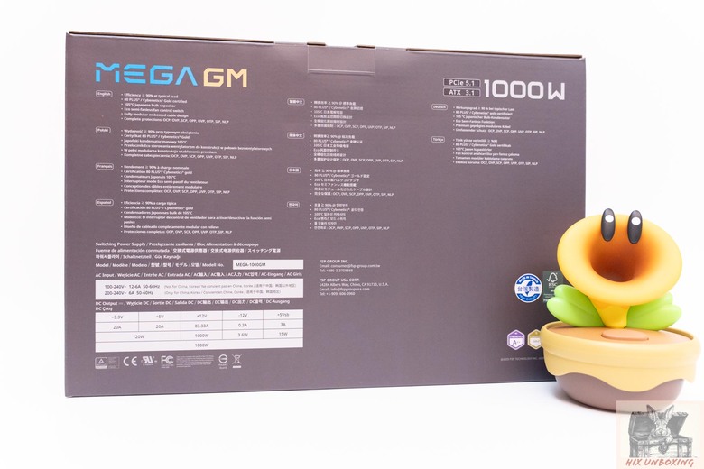 全漢MEGA家族新成員 FSP MEGA GM金牌電供