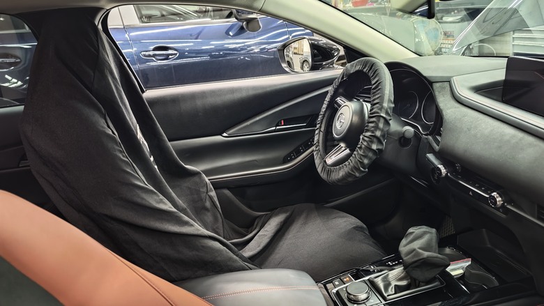 Mazda CX-30 RSE, 滿1,000km保養分享@桃園慶達汽車 (含CX-90靜態賞車分享)