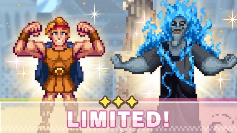 《Disney Pixel RPG》迪士尼 經典像素風 RPG 與米奇、唐老鴨、維尼、小熊維尼、史迪奇、杯麵、艾莎等超人氣角色展開像素冒險 | 融合戰鬥、探索、換裝與放置玩法、棋盤遊戲等多種世界主題