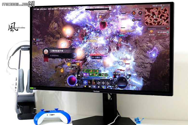 點我看大圖 ViewSonic XG2738-2K-OLED兼顧240Hz高速電競與鮮豔色彩開箱分享