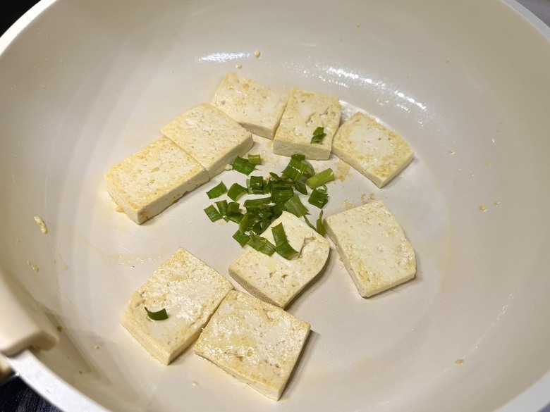 豆腐料理分享！花椒燒汁豆腐