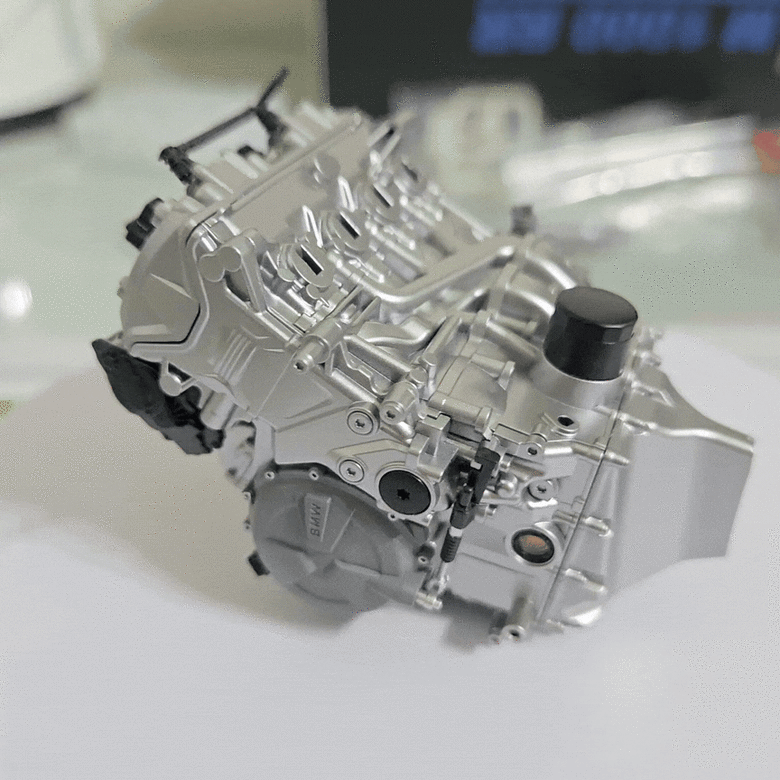 點我看大圖 🔧【模型新手也能輕鬆組 Part5】🏍️ 1/9 MENG MT-009S 1/9 BMW M1000RR 悅色版