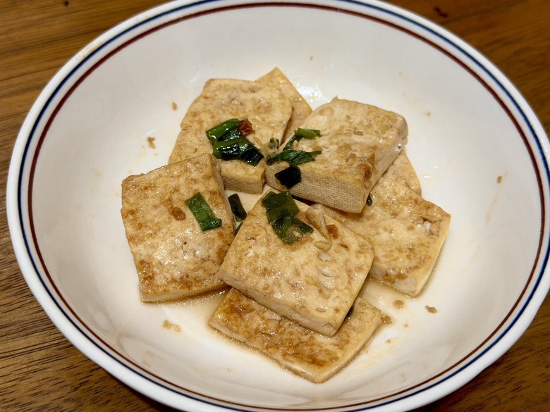 豆腐料理分享！花椒燒汁豆腐