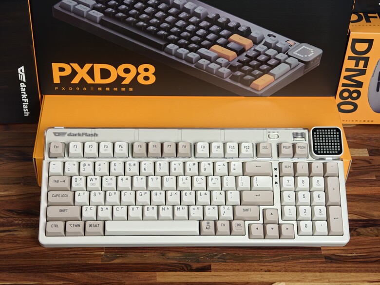 【心得】開箱文｜darkFlash PXD98 × DFM80｜打造無線桌面