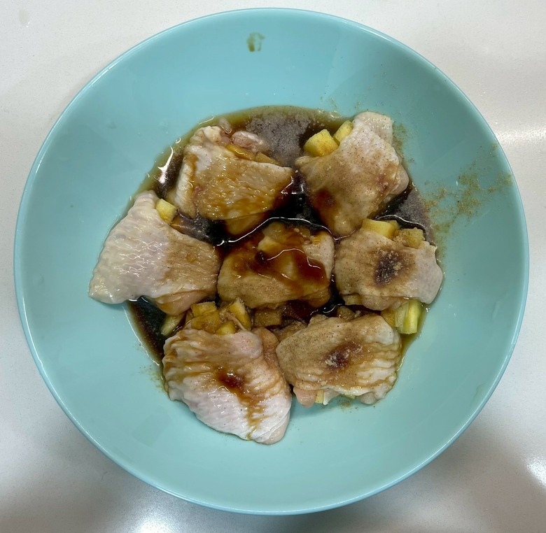 氣炸料理 鳳梨雞翅