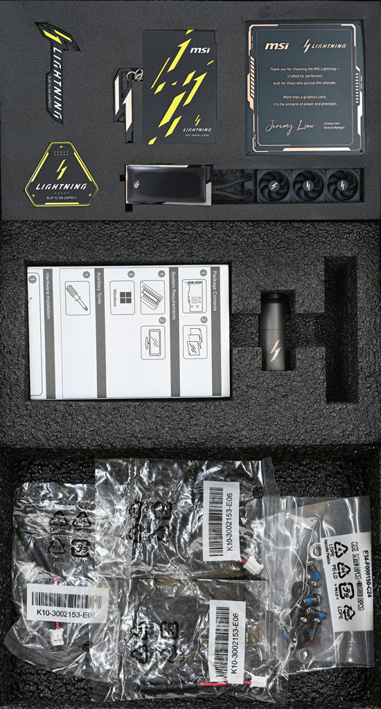 動爪玩MSI GEFORCE RTX 5090 32G LIGHTNING Z