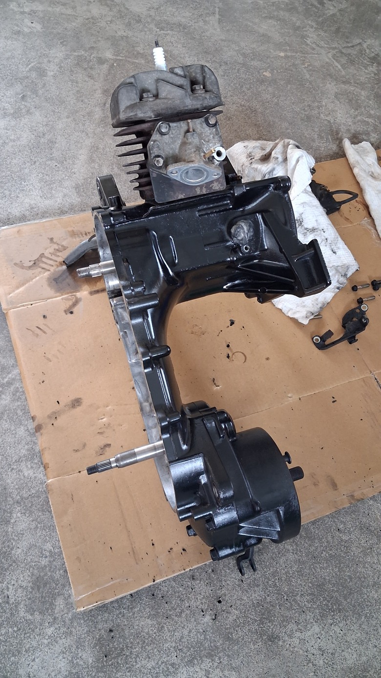 冷門二行程不專業DIY翻新分享