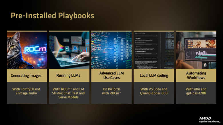 AMD 正式宣布 Ryzen AI Halo 將在下個月開始預購 提供 x86 平台更強本地端算力 最高支援 192GB 記憶體的 Ryzen AI Max 400 系列也將登場