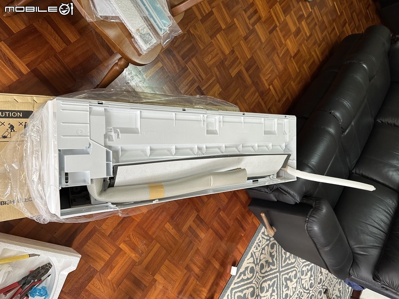 「體驗合作」三菱電機變頻空調靜音大師,GA旗艦系列一級能效變頻分離式冷暖冷氣【安裝篇】