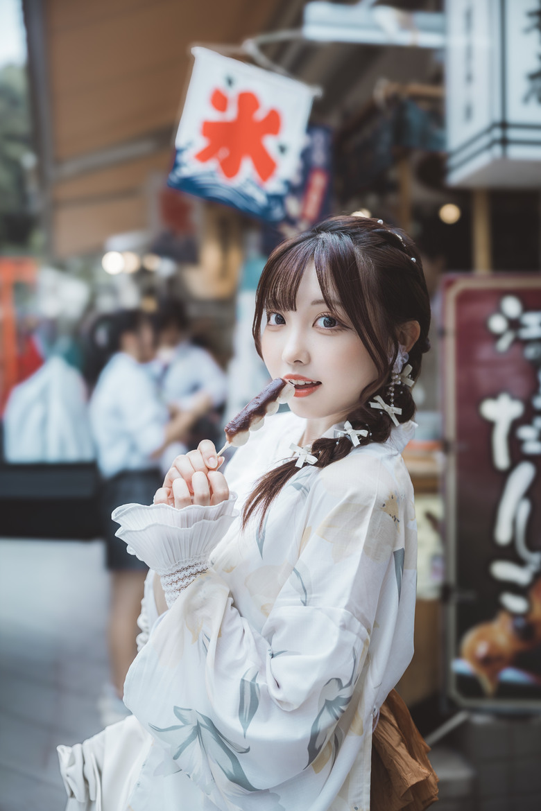 浴衣 JK 漫步鎌倉 with 28-70mm F2