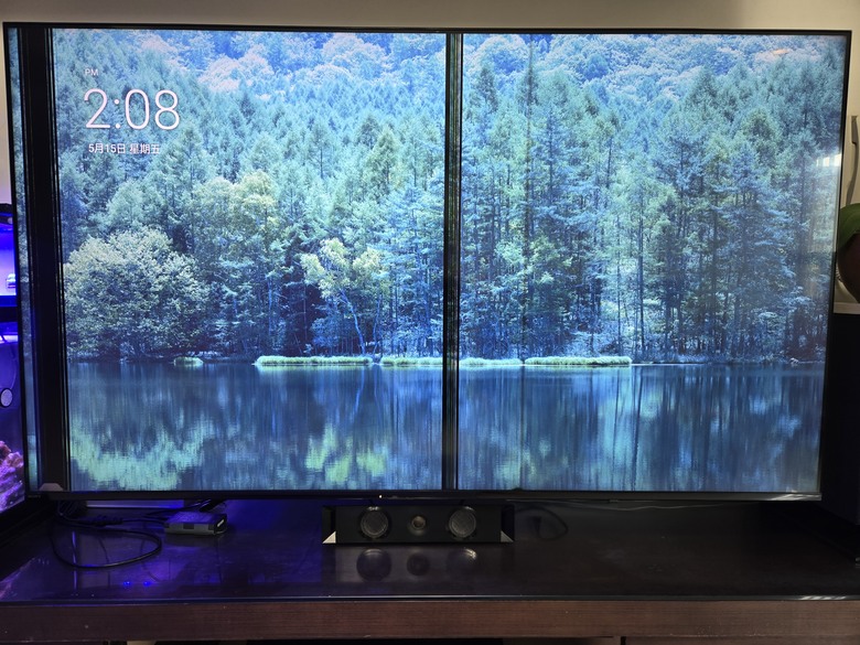 SONY XRM-65X90K 65吋電視，螢幕出現垂直黑線條，求救！