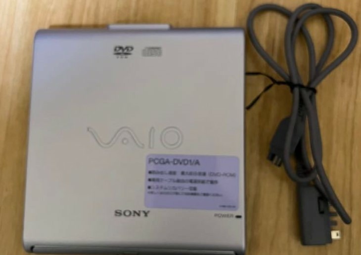 SONY VAIO 外接式光碟機歷史