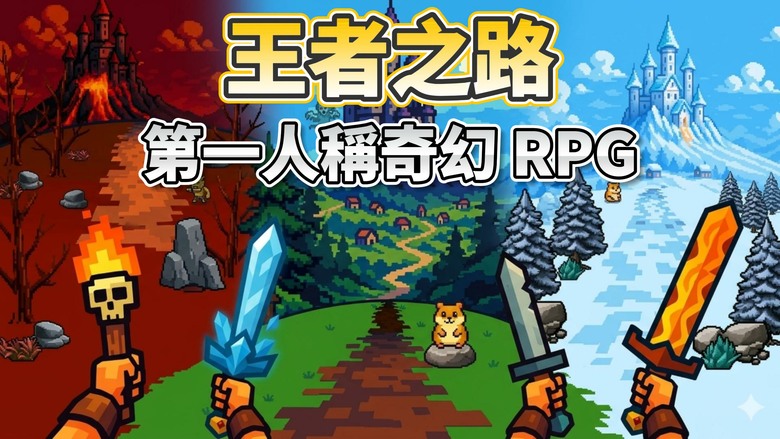 《Path of Kings》王者之路 5月21日更新 第一人稱奇幻 RPG 專為手機直向操作打造 讓你隨時隨地都能沉浸在刺激戰鬥之中 | 自由搭配武器、技能與裝備 成為敏捷刺客、狂暴戰士或黑暗法師