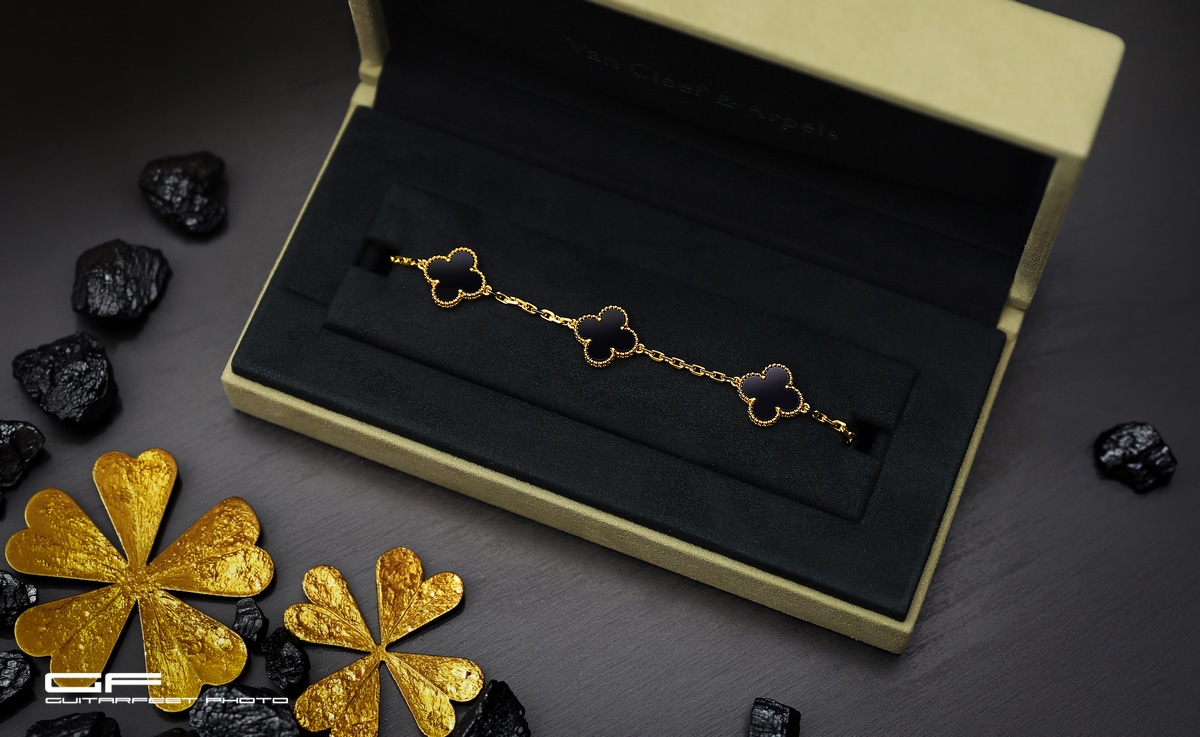 --黑金五花-- Van Cleef & Arpels 梵克雅寶 Vintage Alhambra 手鏈簡易開箱