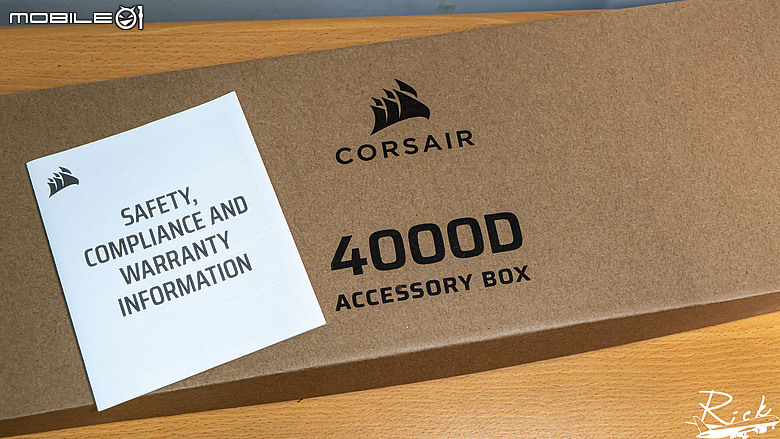 點我看大圖 【開箱】木紋靜謐氣息 | CORSAIR FRAME 4000D WOOD RS WHITE