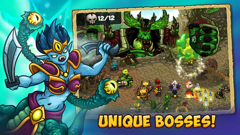 《Booblyc TD Realm Tower Defense》瘋狂塔防開戰 300關直接打到手軟 | Q版畫風 搞笑劇情 策略燒腦 建塔、派兵、收集卡牌 面對獸人大軍與超強Boss 守住王國