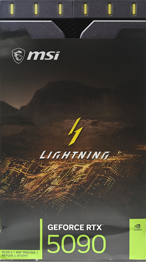 動爪玩MSI GEFORCE RTX 5090 32G LIGHTNING Z