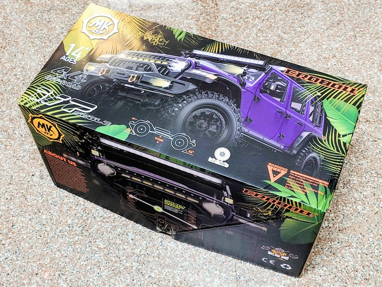 【開箱+改裝】Rlaarlo mk07v2 Jeep Wrangler 式樣 1/7 攀岩遙控車 開箱 + 持續改裝歷程