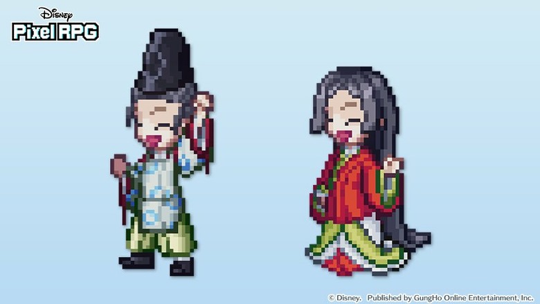 《Disney Pixel RPG》迪士尼 經典像素風 RPG 與米奇、唐老鴨、維尼、小熊維尼、史迪奇、杯麵、艾莎等超人氣角色展開像素冒險 | 融合戰鬥、探索、換裝與放置玩法、棋盤遊戲等多種世界主題