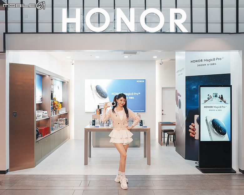 HONOR Magic8 Pro 兩週狂銷千台，李雅英助陣三創體驗店盛大開幕！