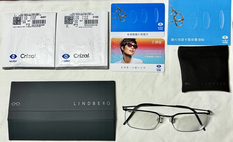 [開箱] 2026年款 LINDBERG Bolk鈦4254系列+全視線九代灰