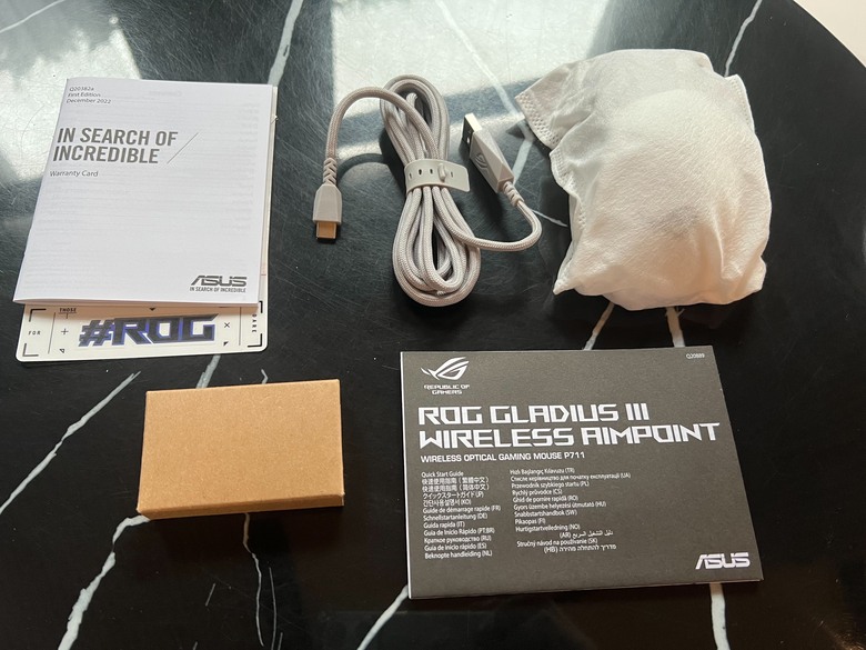 [輕開箱] ROG Gladius III Wireless Aimpoint 三模滑鼠
