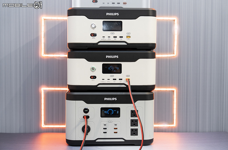 PHILIPS 1+n 儲能行動電源登場！1200W 輸出、電量還能像積木一樣擴充