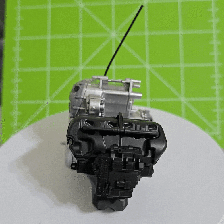 點我看大圖 🔧【模型新手也能輕鬆組 Part5】🏍️ 1/9 MENG MT-009S 1/9 BMW M1000RR 悅色版
