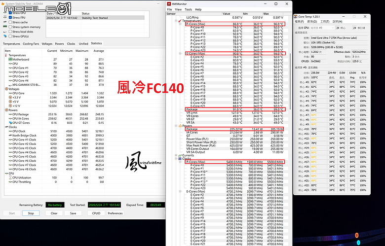 點我看大圖 當Intel U7 270K碰上AMD R7 9800X3D:遊戲、生產力與綜合表現解析