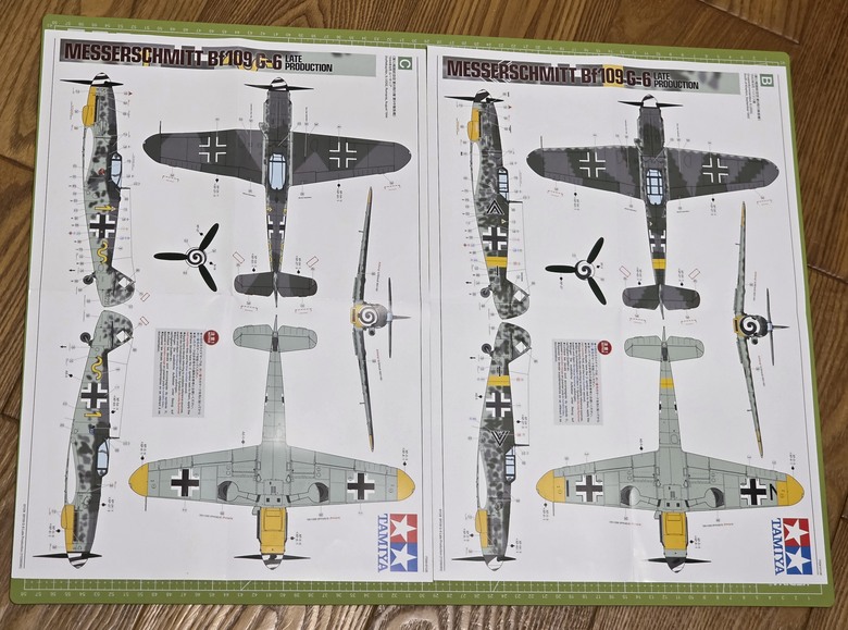 【上市前樣品開盒】TAMIYA 新製品 1/48 Messerschmitt Bf109 G-6 Late Production #61128