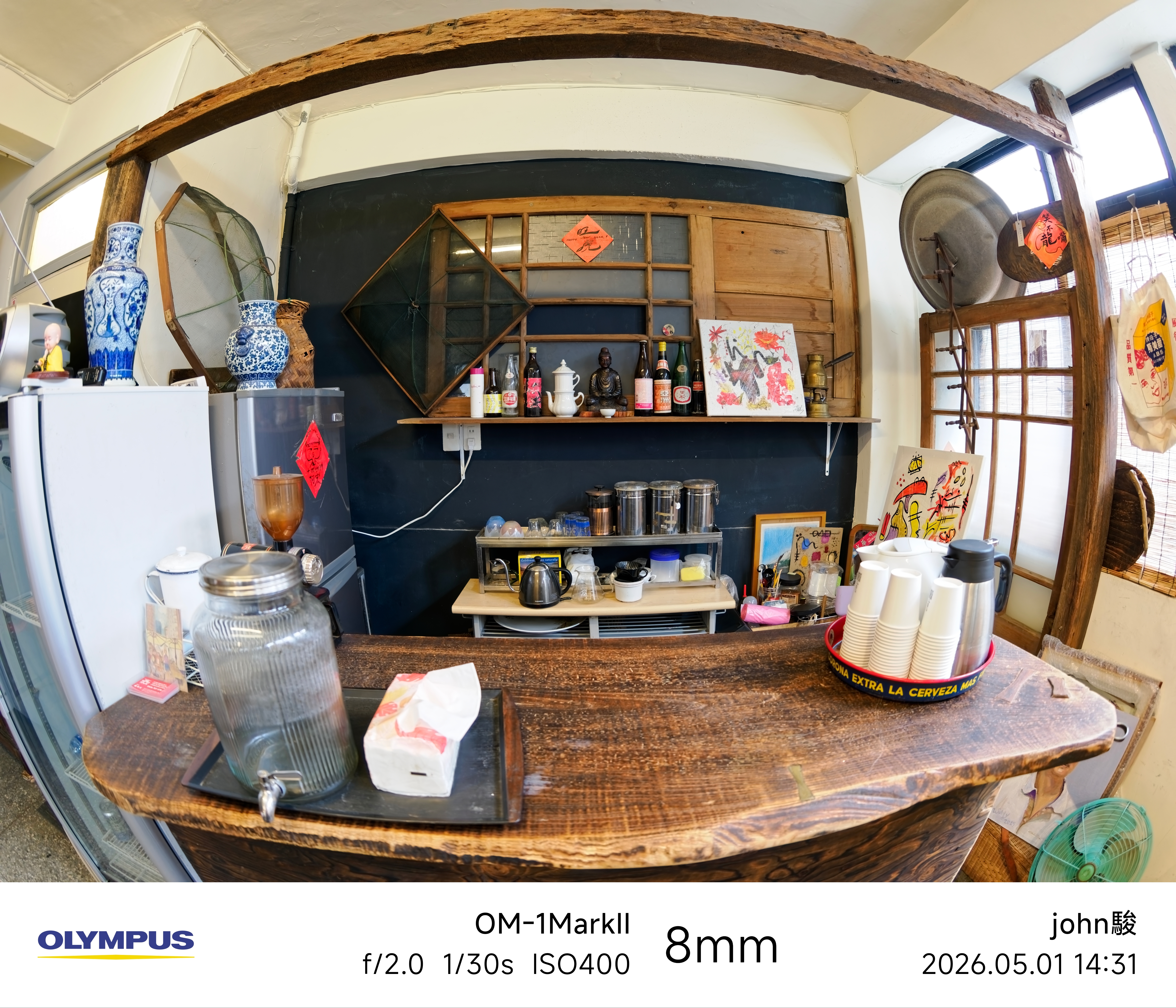 omsystem 8mm F1.8 Fisheye 試玩