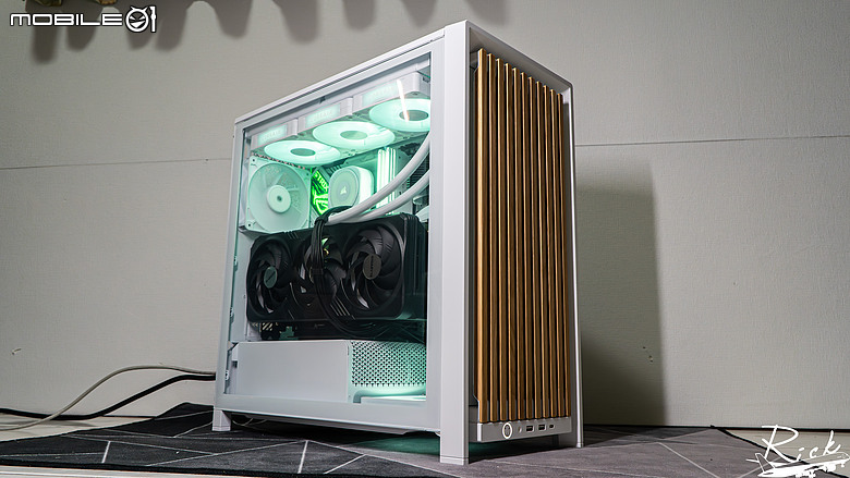 【開箱】木紋靜謐氣息 | CORSAIR FRAME 4000D WOOD RS WHITE