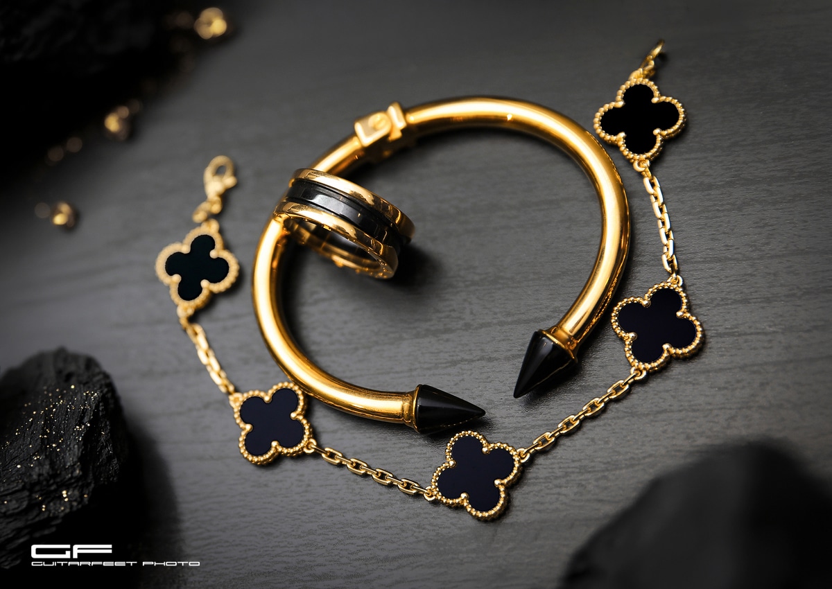 --黑金五花-- Van Cleef & Arpels 梵克雅寶 Vintage Alhambra 手鏈簡易開箱